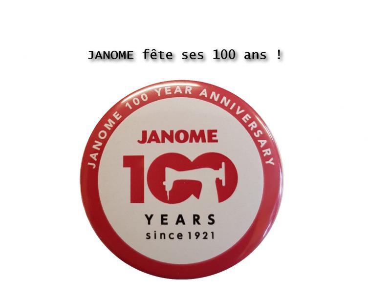 JANOME CÉLÈBRE SON CENTENAIRE